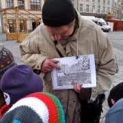 Henner bei der Kinder-Krimi-Tour